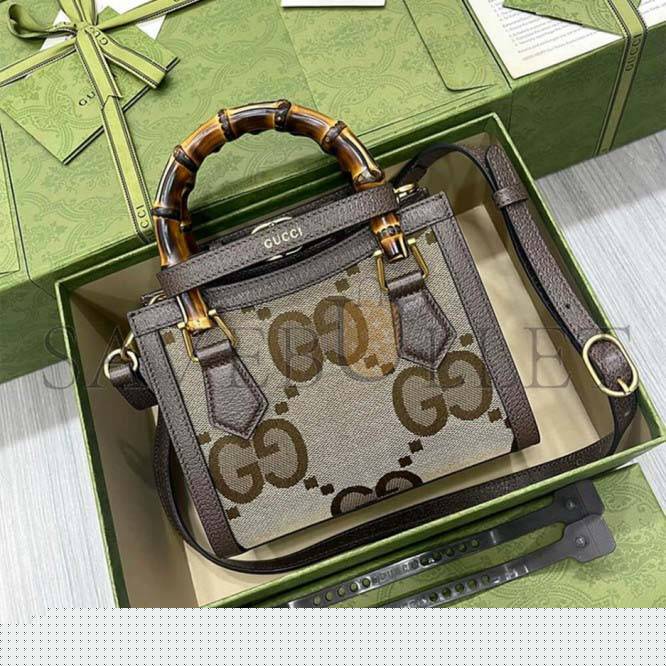 G*u*i diana jumbo gg mini tote bag 655661 (22*16*10cm)